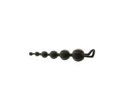 Silicone Butt Beads Black